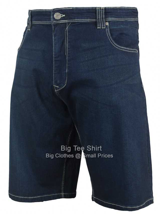 Dark Used Kam Vigo Stretch Denim Shorts - EOL