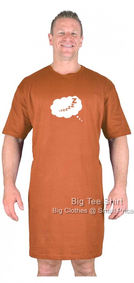 Soft Orange Big Tee Shirt Dreams Nightshirt