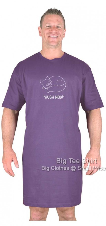 Pale Purple Big Tee Shirt Hush Nightshirt