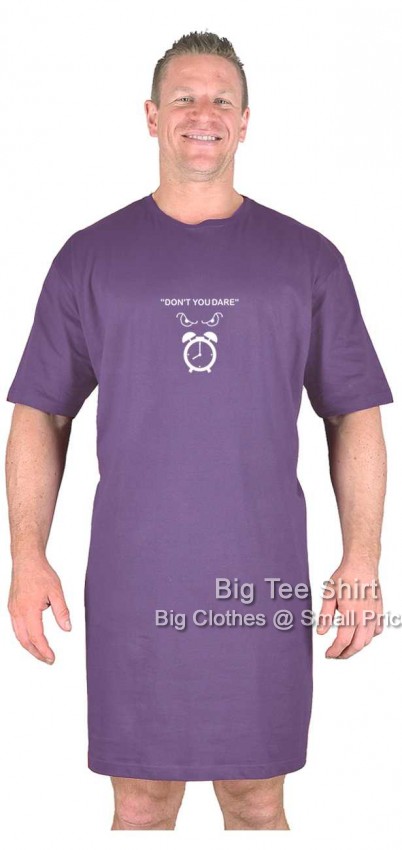 Pale Purple Big Tee Shirt Dare Nightshirt 