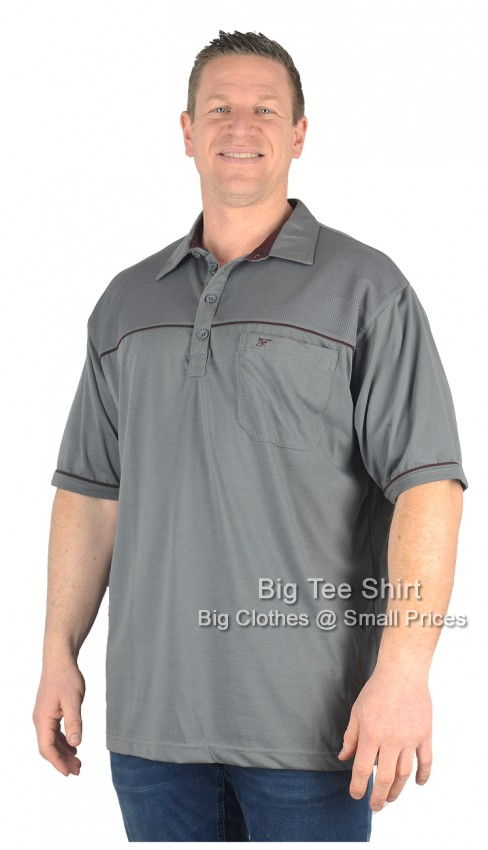Charcoal Grey Forge Feldan Polo Shirt - EOL