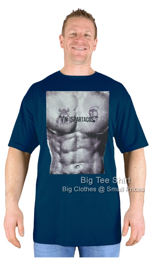 Navy Blue Metaphor Spartacus T-Shirt