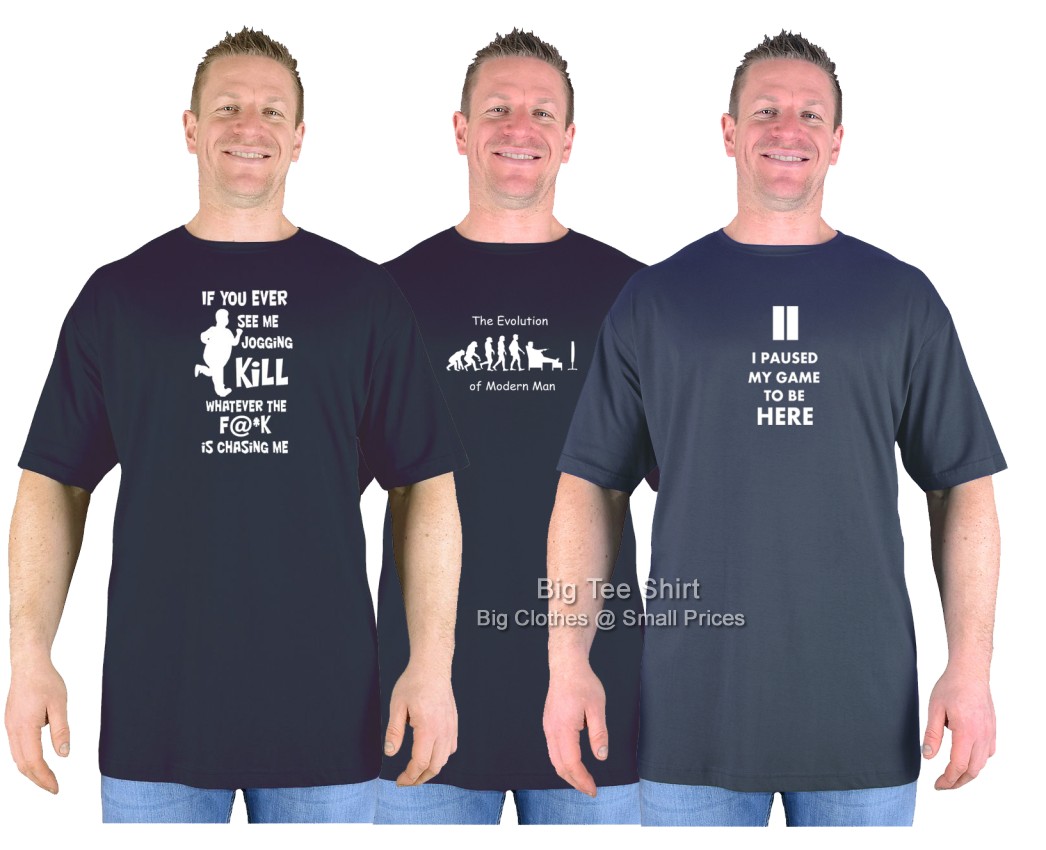 Big Tee Shirt Value Triple Pack T-Shirts (PACK L)