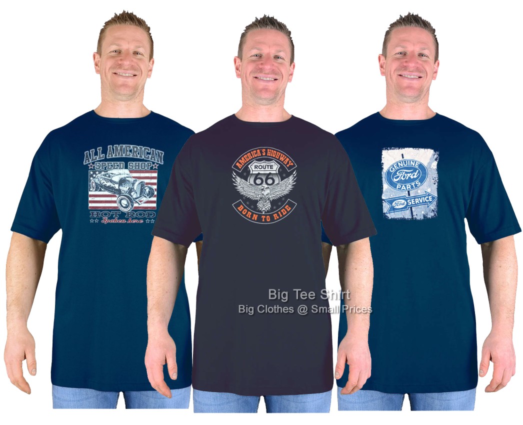 Big Tee Shirt Value Triple Pack T-Shirts (PACK Q)
