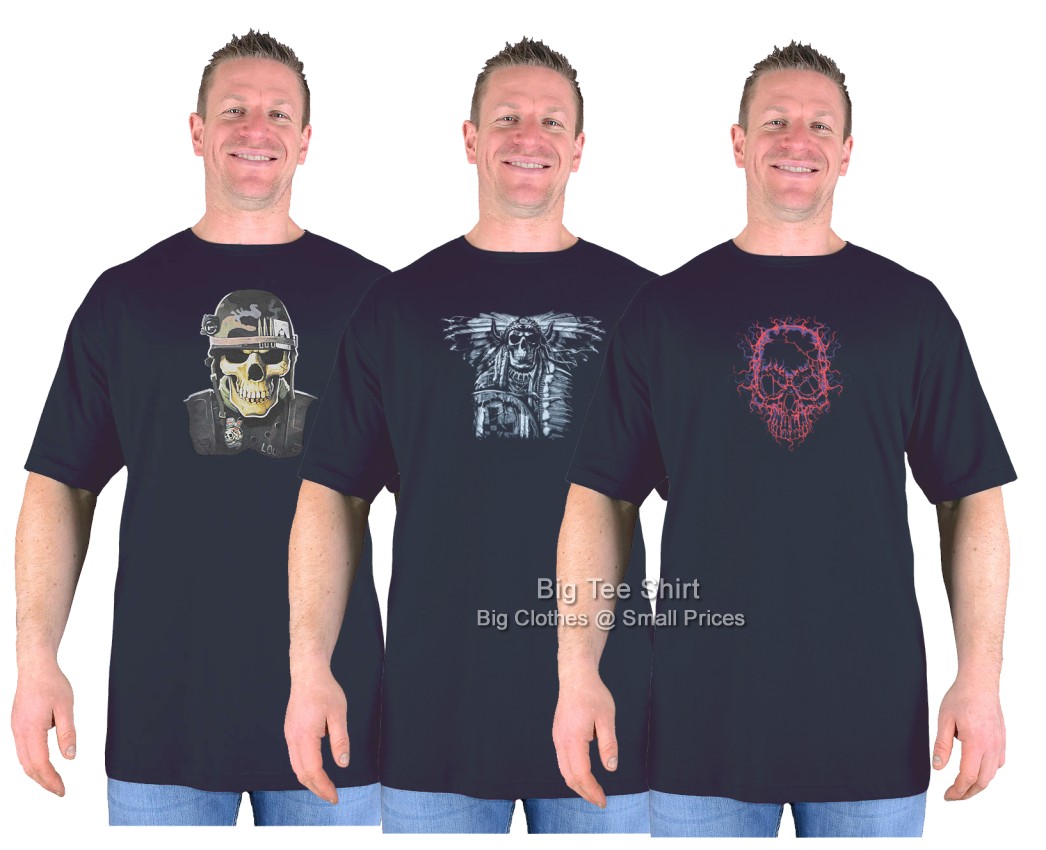 Big Tee Shirt Value Triple Pack T-Shirts (PACK W)