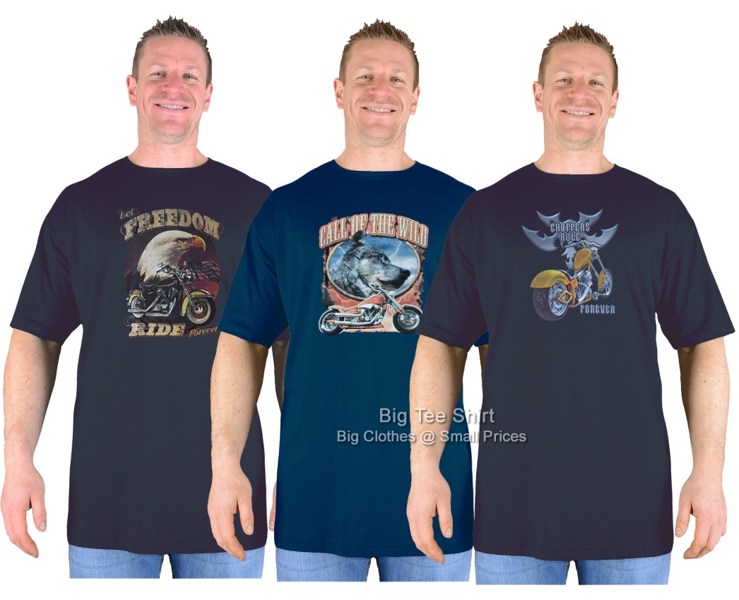Big Tee Shirt Value Triple Pack T-Shirts (PACK X)