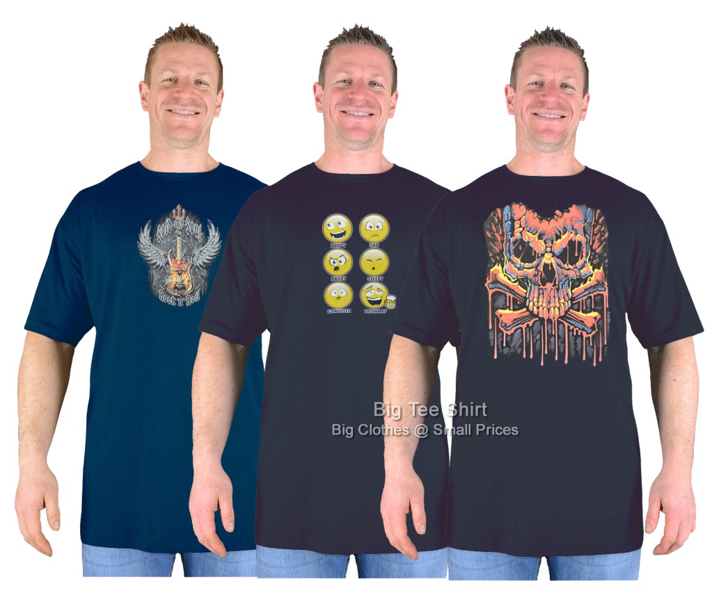Big Tee Shirt Value Triple Pack T-Shirts (PACK AF)
