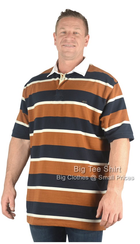 Mustard Kam Draper Rugby Style Shirt 