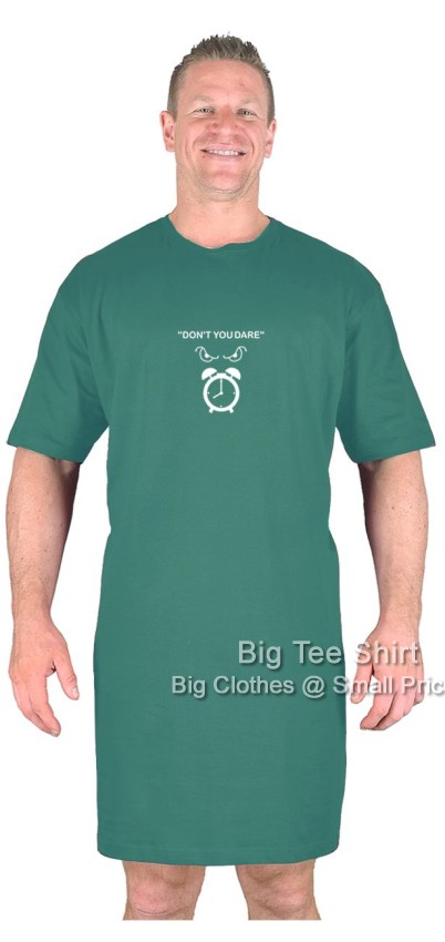 Sea Green Big Tee Shirt Dare Nightshirt 