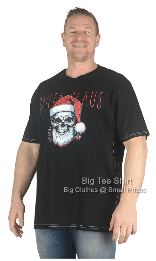Black Kam Scary Santa T-Shirt - EOL