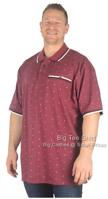 Burgundy Forge Palin Polo Shirt - EOL