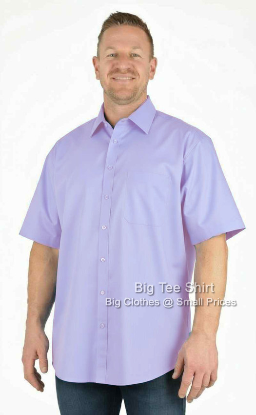 Purple Forge Ingram Plain Short Sleeve Shirt