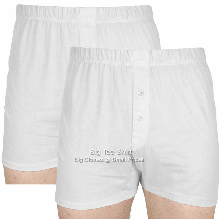 White Espionage Ged  Multipack Lycra Mens Boxer Shorts 