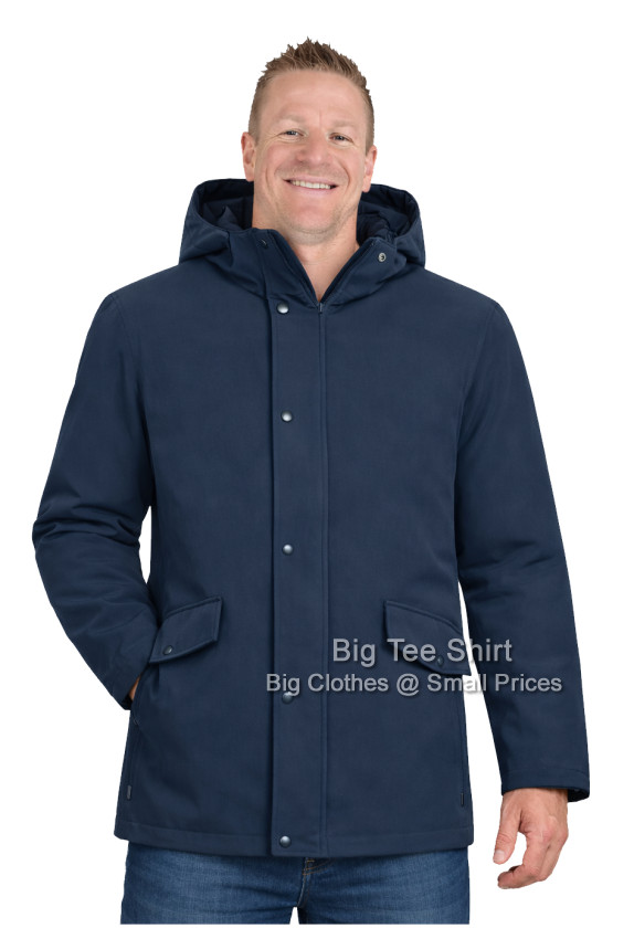 Navy Blue Forge Hallam Coat