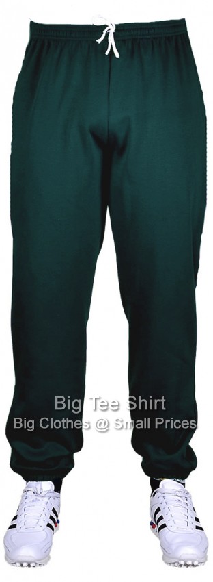 Bottle Green BTS 31 inch IL Joggers Elasticated Ankle Size 2xl to 8xl - EOL