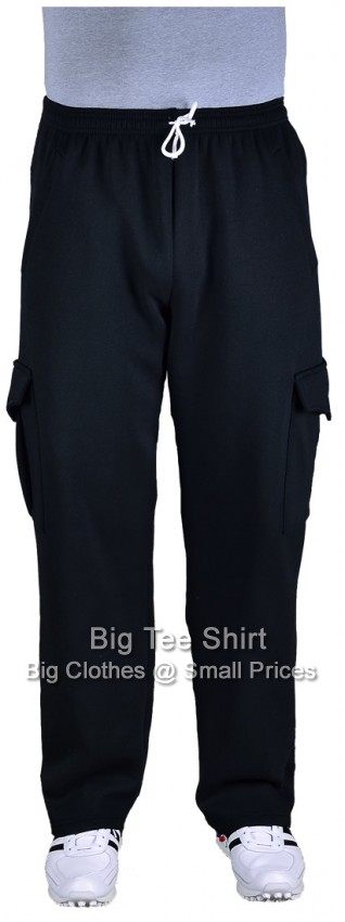 Black Big Tee Shirt Arthur Cargo Style Pants