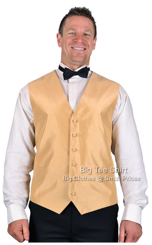 Straw L.A Formal Waistcoat Size 2xl 3xl 4xl