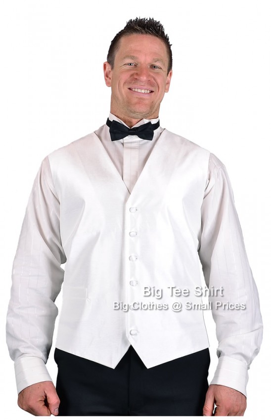Ivory L.A  Formal Waistcoat Size 2xl 3xl 4xl