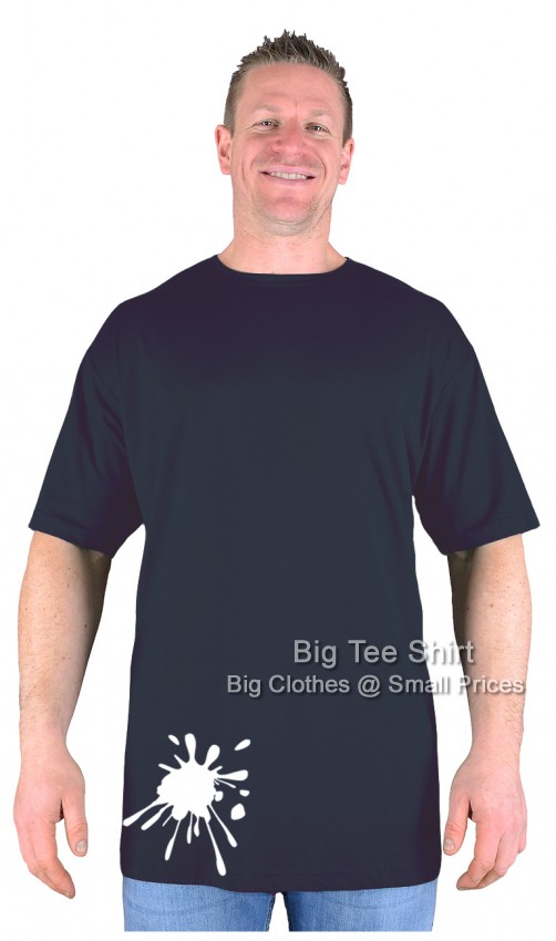 Black Big Tee Shirt Splatt T-Shirt