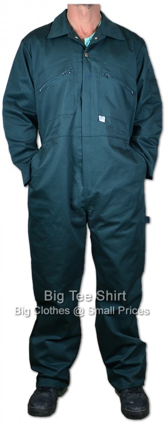 Spruce Green Blue Castle Geoff Boiler Suit Coverall