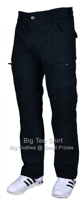 Black Kam Stewie Fashion Cargo Pants