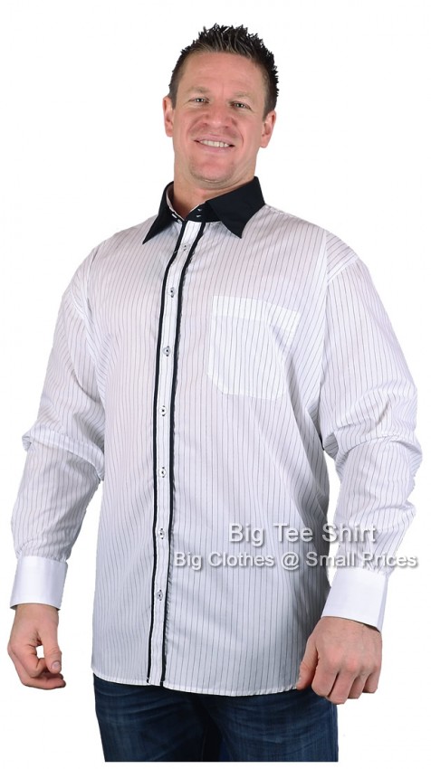 White Cotton Valley Casino Long Sleeve Shirt