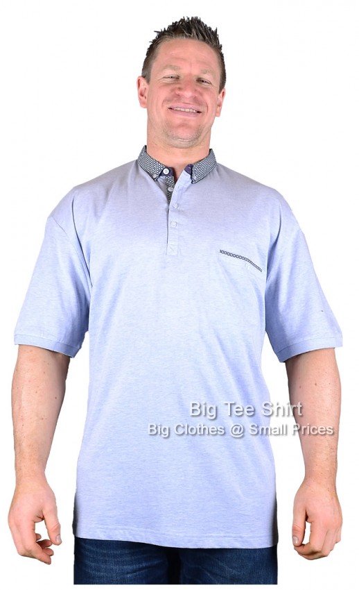 Sky Blue Lizard King Stinger Polo Shirt