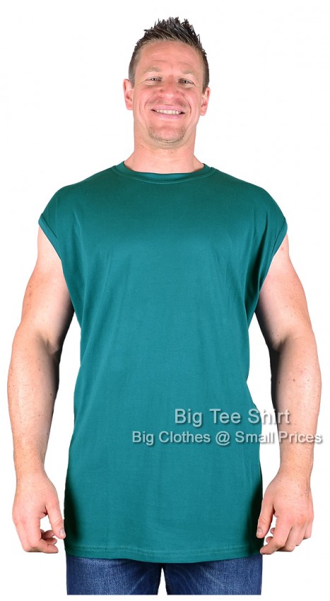 Jade Green Metaphor Selston Sleeveless T-Shirts 