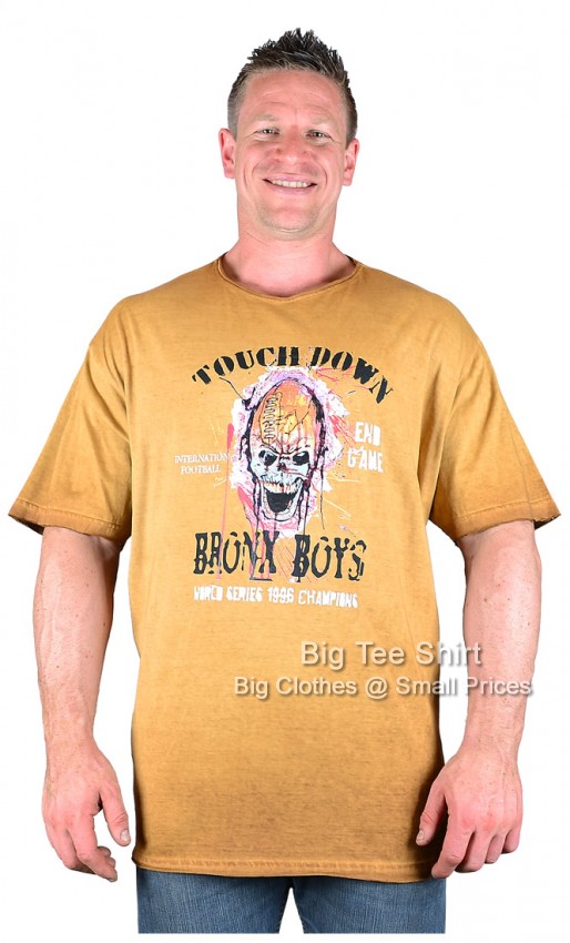 Spice Yellow Metaphor Bronx Boys T-Shirt  2xl 3xl 4xl 5xl 6xl 7xl 8xl