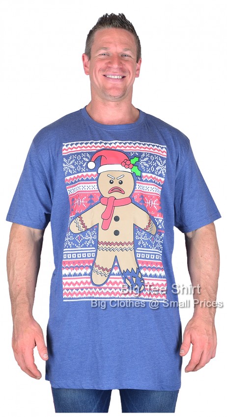 Denim Melange D555 Snowflake Christmas T-Shirt