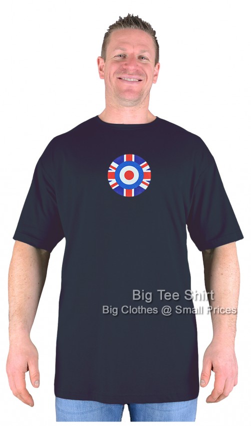 Black Big Tee Shirt Roundel T-Shirt 