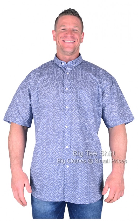 Blue Cotton Valley Robbie Short Sleeve Shirt
