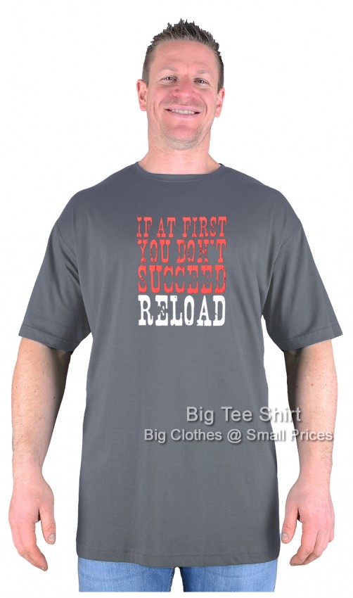 Slate Grey Big Tee Shirt Reload T-Shirt