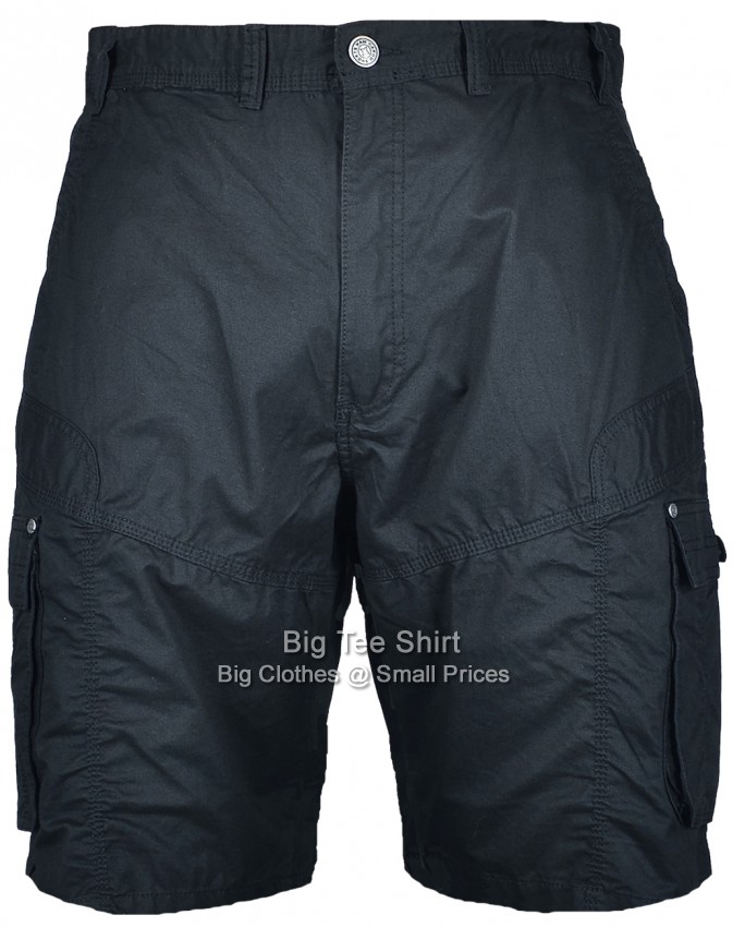 Black Kam Lennan Cargo Shorts
