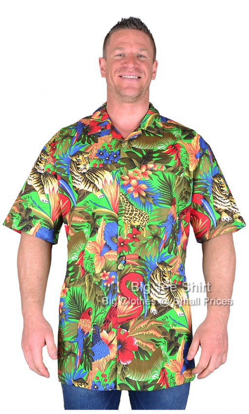 Green Espionage Jungle Short Sleeve Shirt