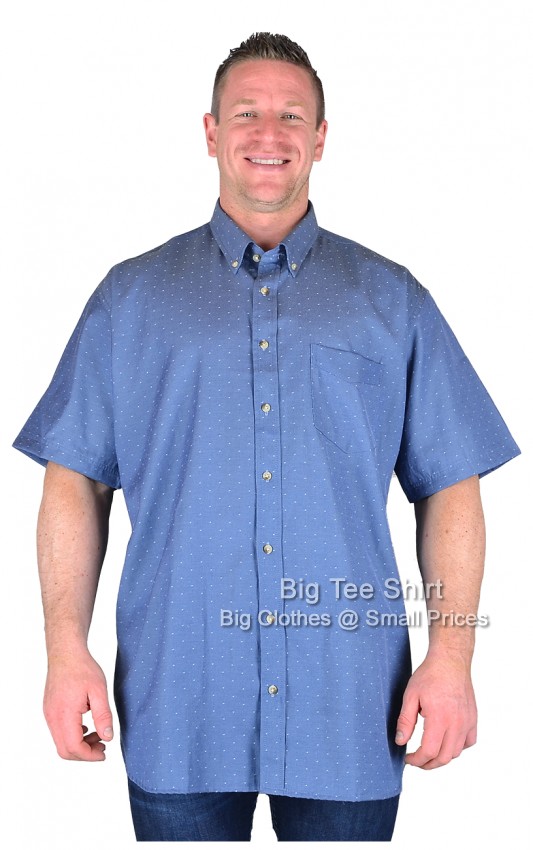 Blue Espionage Jamie Short Sleeve Shirt