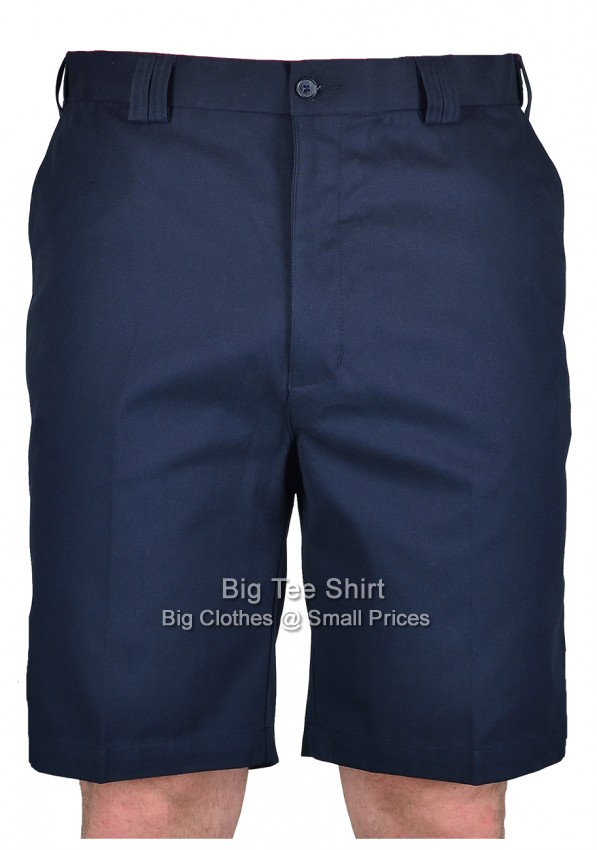 Navy Blue Carabou Platinium Active Waist Shorts