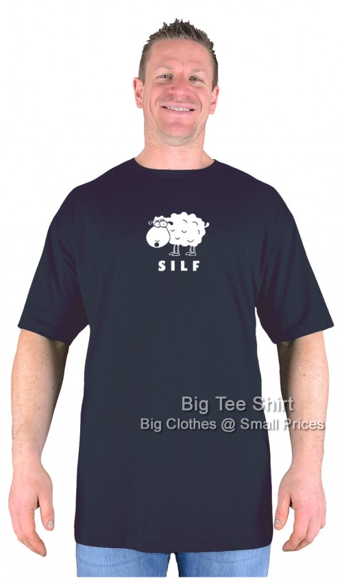 Black Big Tee Shirt SILF T-Shirt