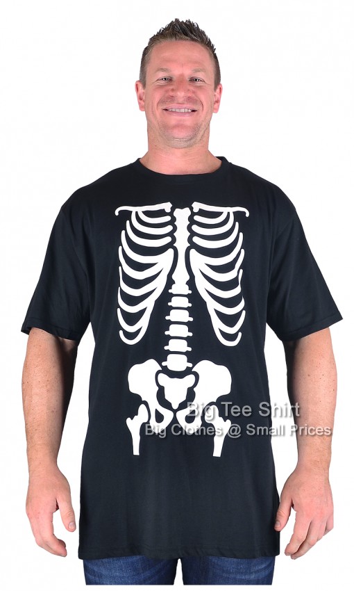 Black D555 Scary Halloween T-Shirt
