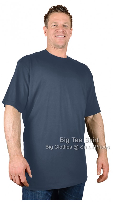 Charcoal Grey Big Tee Shirt PLAIN T-Shirts