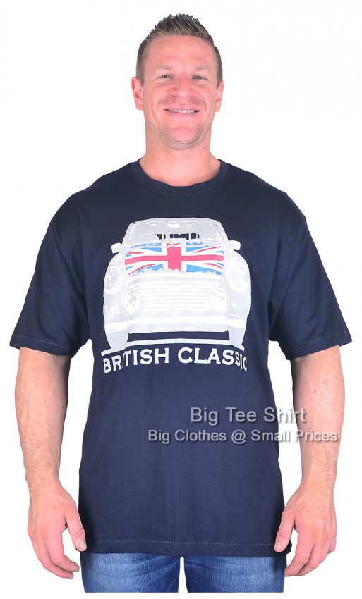 Navy Blue Kam British Classic T-Shirt