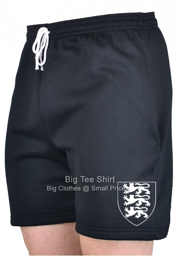 England Black Big Tee Shirt Nation Shorts