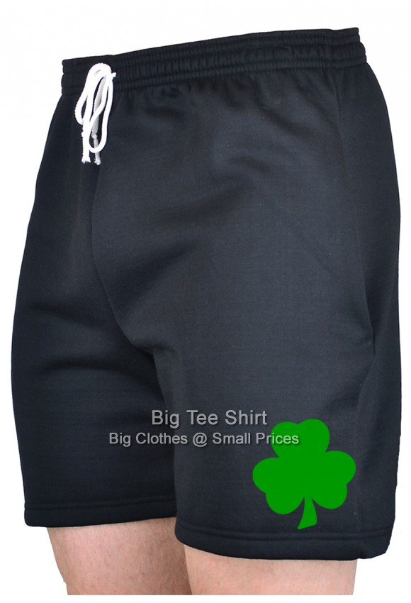 Ireland Black Big Tee Shirt Nation Shorts