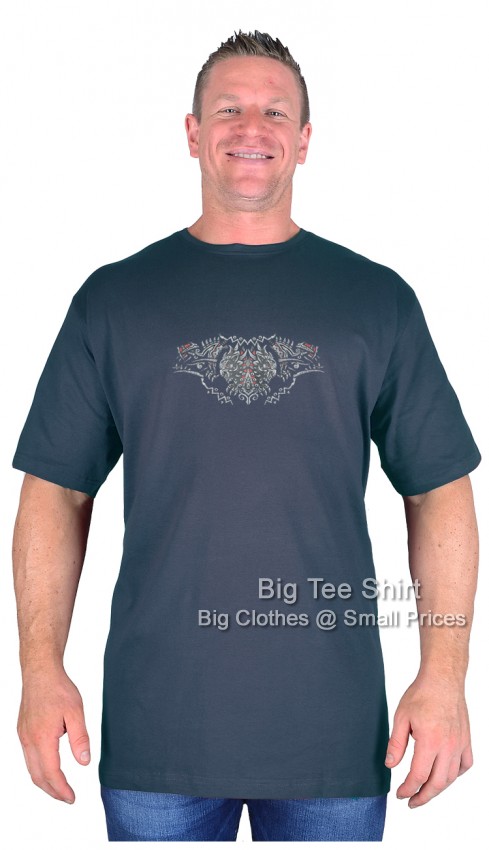 Charcoal Grey Big Tee Shirt Sinner T-Shirt