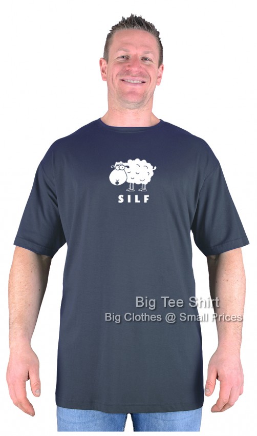 Charcoal Grey Big Tee Shirt SILF T-Shirt