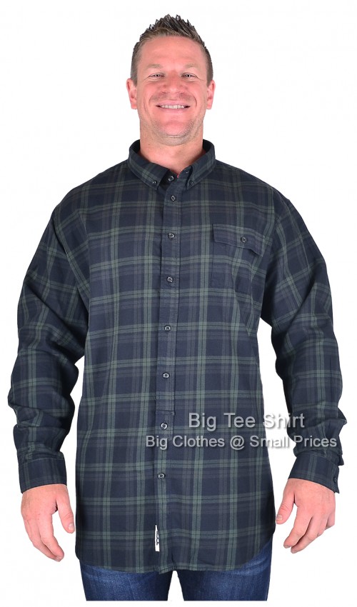Navy Blue D555 Angelo Long Sleeve Shirt