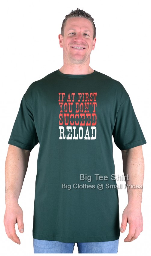 Bottle Green Big Tee Shirt Reload T-Shirt