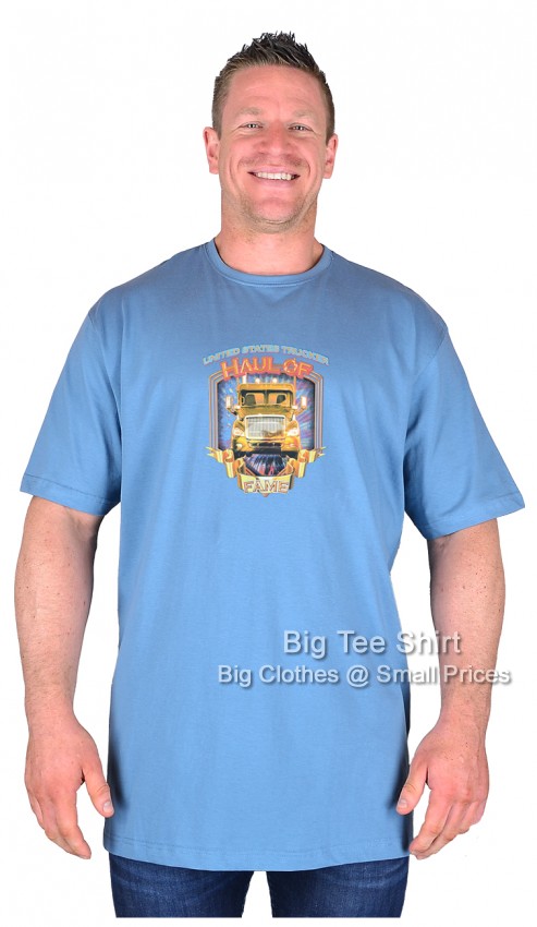Soft Blue Big Tee Shirt Big Haul T-Shirt 
