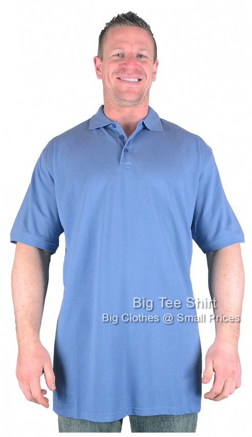 Blue Metaphor Fern Polo Shirt