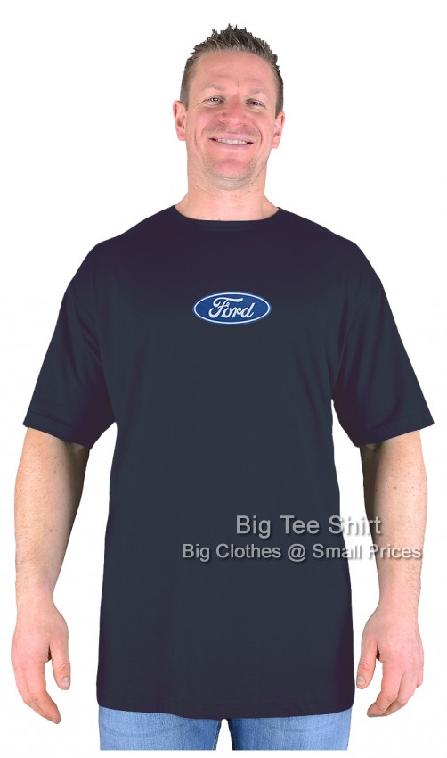 Black Big Tee Shirt Loving Ford T-Shirt